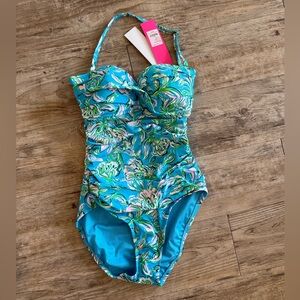Lilly Pulitzer Flamingo One-Piece Swimsuit | Size 4 | NWT